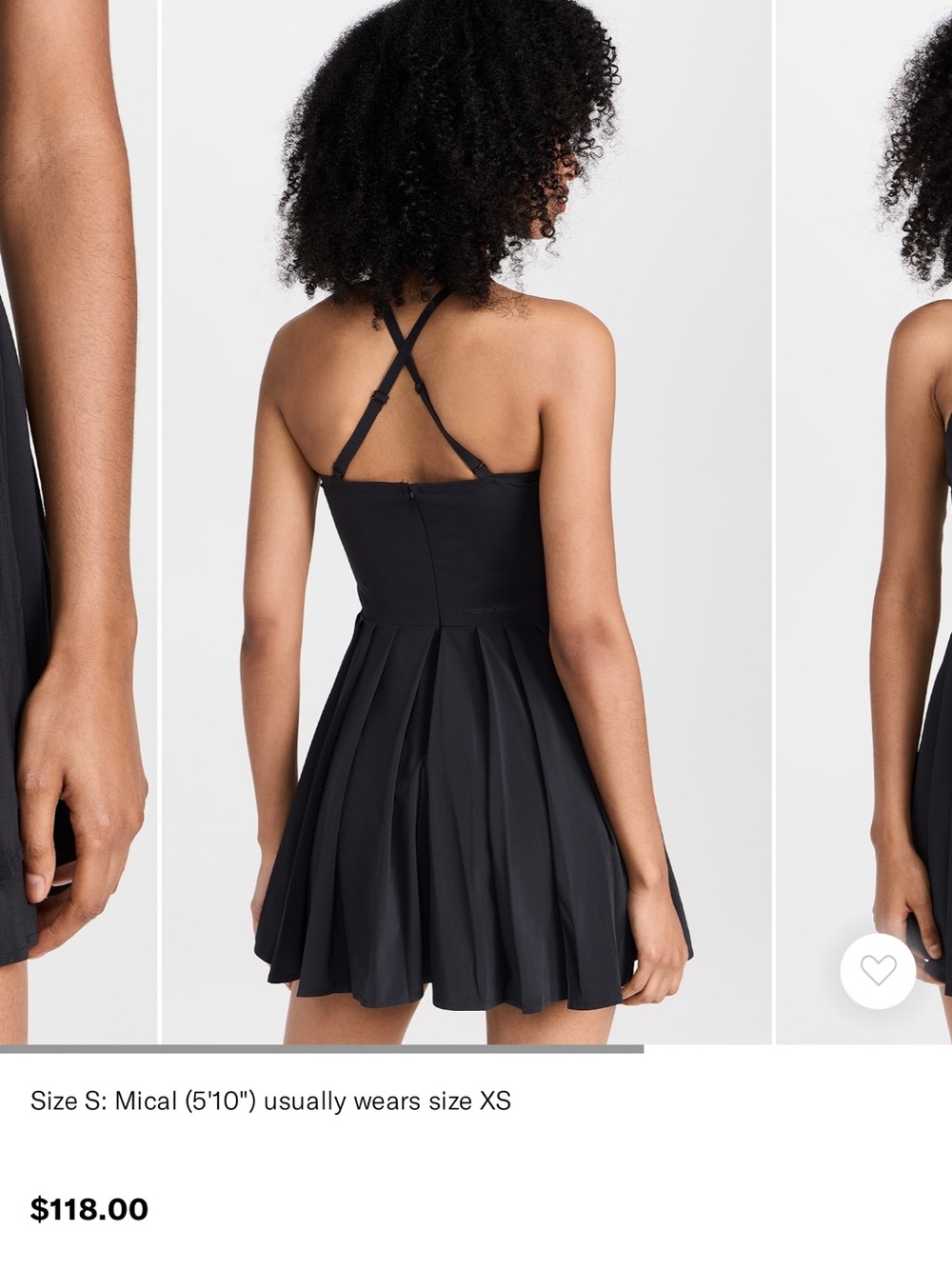 Outdoor Voices Black Doubles Mini Dress - Picture 4 of 16